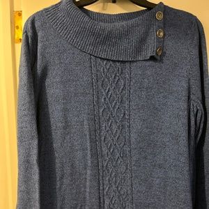 Christopher and Banks Xl shawl collar sweater
